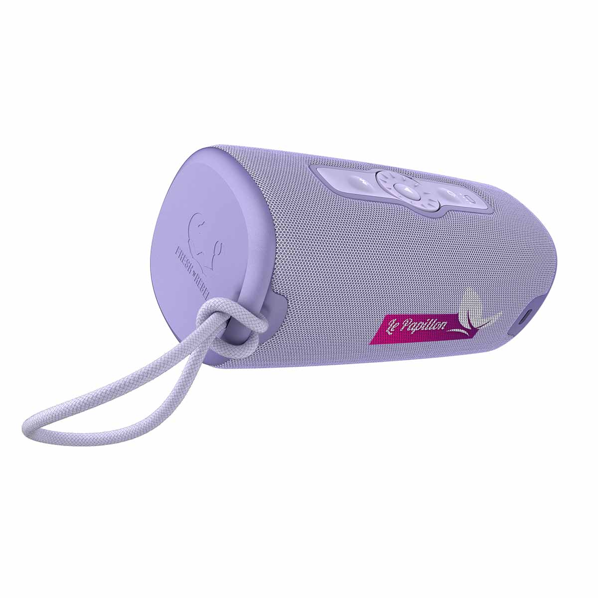 Fresh 'n Rebel Bold M2 Dreamy Lilac

Party-Modus (2 Geräte anschließen)
Staub- und wasserdicht
Doppelter Spaßmodus (2 Bold M2-Lautsprecher koppeln)
Batterielebensdauer von 24 Stunden
Personalisierung mit einem Vollfarbdruck und einer Hülle