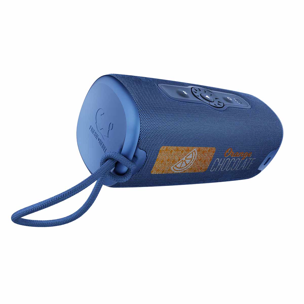 Fresh 'n Rebel Bold M2 True Blue

Party-Modus (2 Geräte anschließen)
Staub- und wasserdicht
Doppelter Spaßmodus (2 Bold M2-Lautsprecher koppeln)
Batterielebensdauer von 24 Stunden
Personalisierung mit einem Vollfarbdruck und einer Hülle