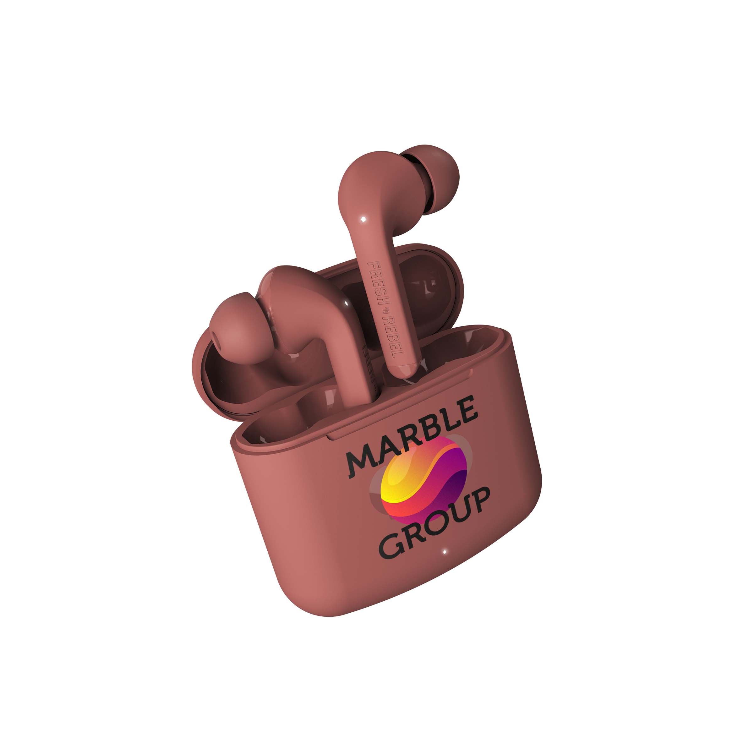 Fresh 'n Rebel Twins Fuse Safari Red

Dual Master (linker und rechter Kopfhörer können einzeln verwendet werden)
Touch-Steuerung und Sprachassistent
30 Stunden Spielzeit
3 Größen von weichen In-Ear-Stöpseln
Personalisierung mit Vollfarbdruck und einem Sleeve