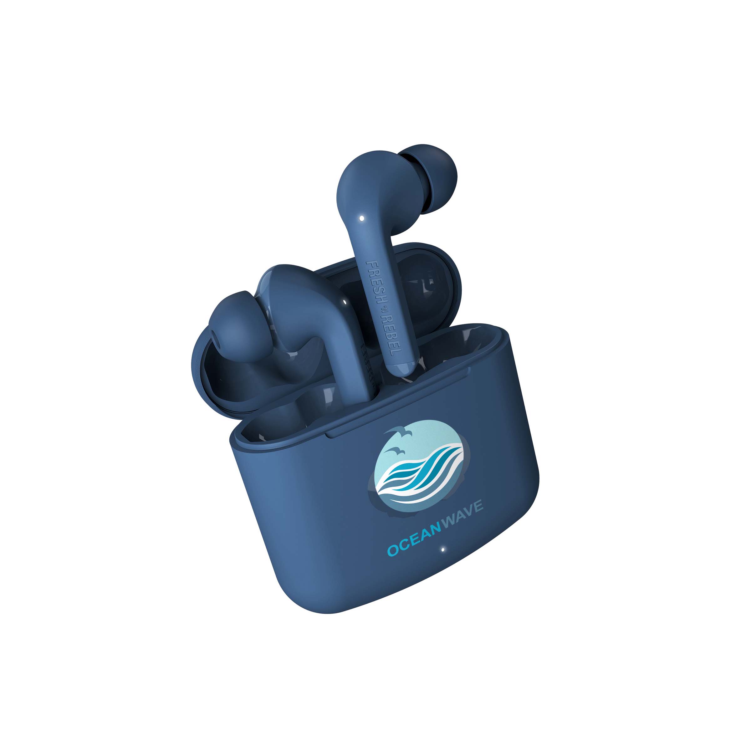 Fresh 'n Rebel Twins Fuse Steel Blue

Dual Master (linker und rechter Kopfhörer können einzeln verwendet werden)
Touch-Steuerung und Sprachassistent
30 Stunden Spielzeit
3 Größen von weichen In-Ear-Stöpseln
Personalisierung mit Vollfarbdruck und einem Sleeve