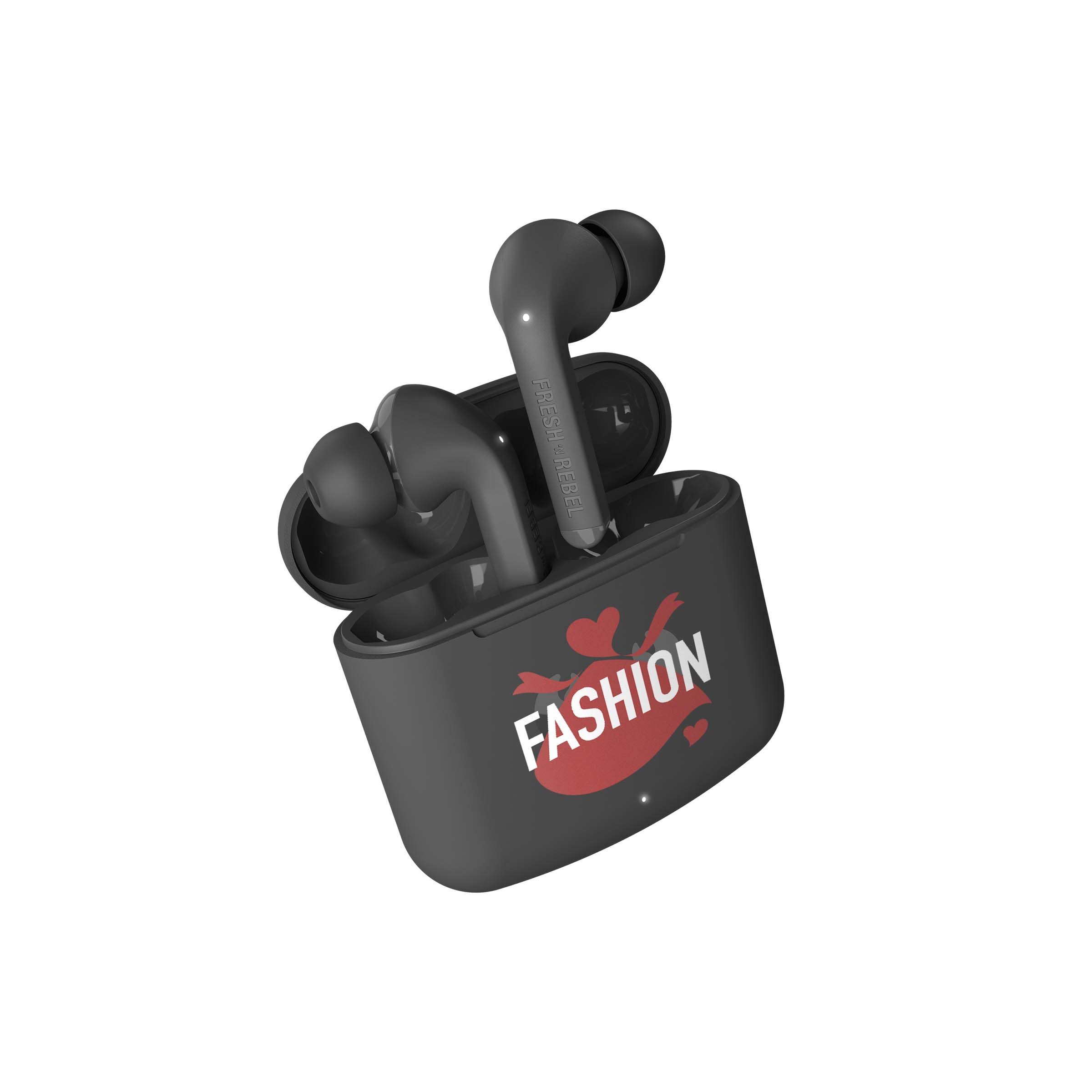 Fresh 'n Rebel Twins Fuse Storm Grey

Dual Master (linker und rechter Kopfhörer können einzeln verwendet werden)
Touch-Steuerung und Sprachassistent
30 Stunden Spielzeit
3 Größen von weichen In-Ear-Stöpseln
Personalisierung mit Vollfarbdruck und einem Sleeve