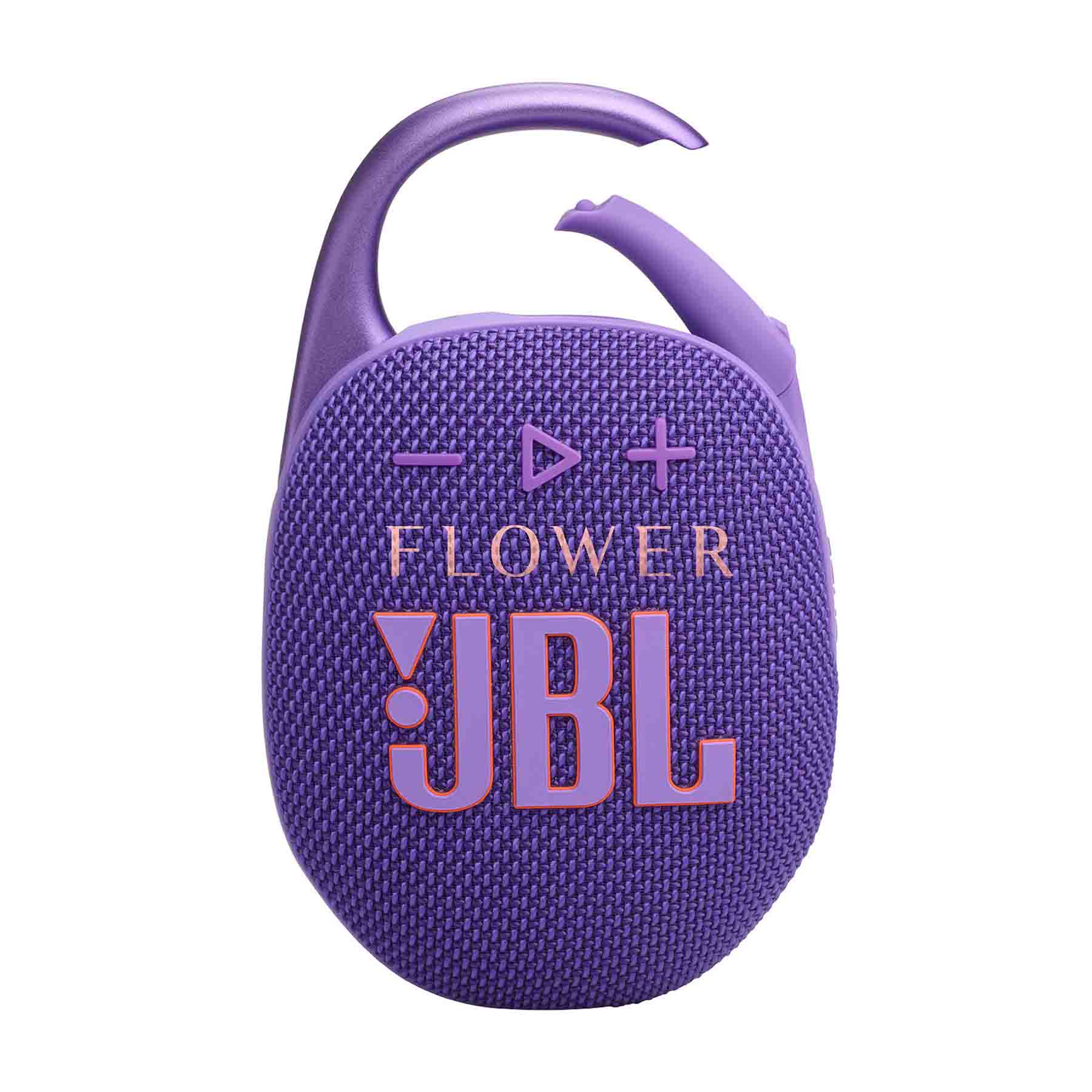 JBL Clip 5 Purple

Akkulaufzeit von über 12 Stunden
Tragbares und kompaktes Design
IP67 wasser- und staubdicht
Playtime boost und multi-point connection
Personalisierung mit einem Vollfarbdruck, Gravur und einer Banderole
