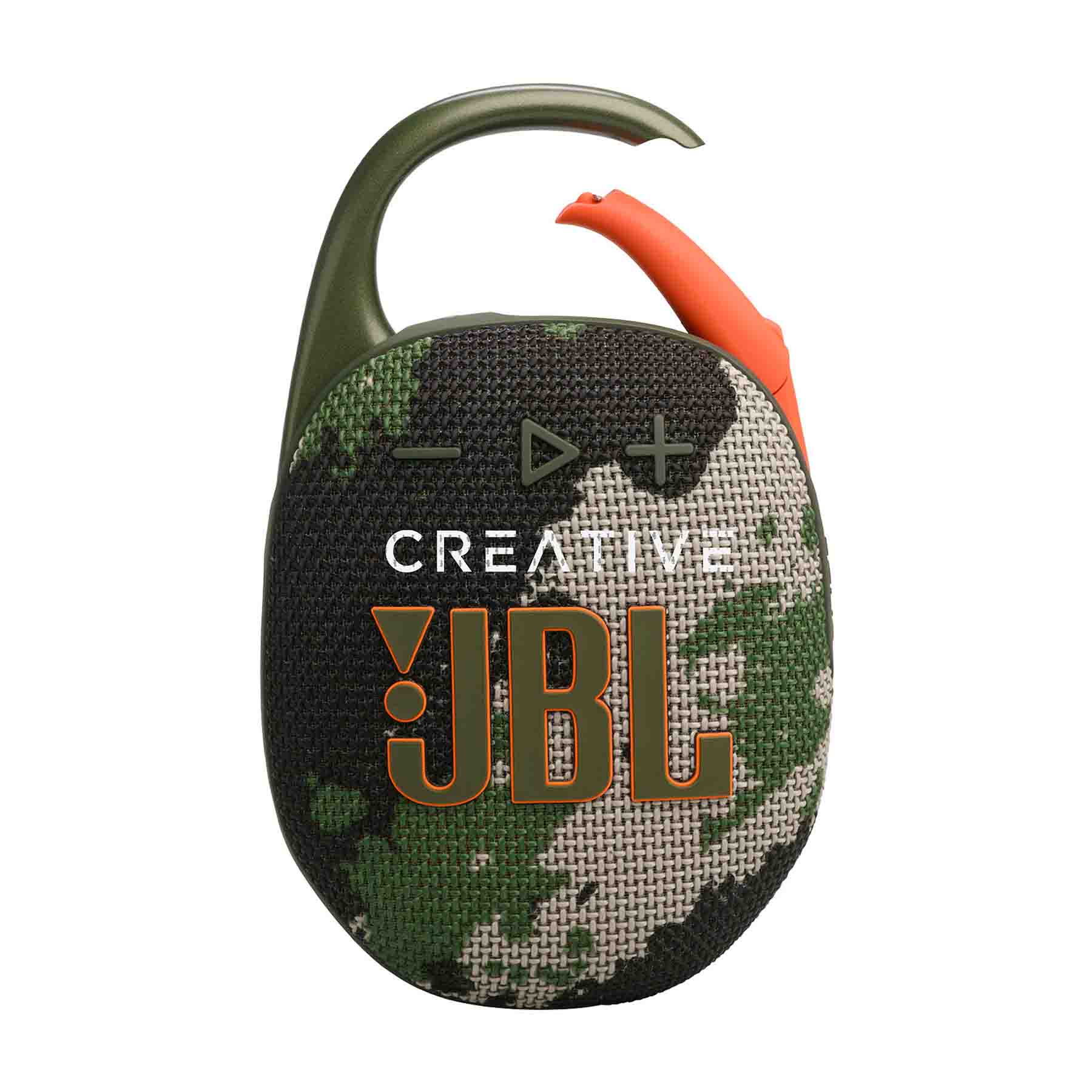 JBL Clip 5 Squad

Akkulaufzeit von über 12 Stunden
Tragbares und kompaktes Design
IP67 wasser- und staubdicht
Playtime boost und multi-point connection
Personalisierung mit einem Vollfarbdruck, Gravur und einer Banderole