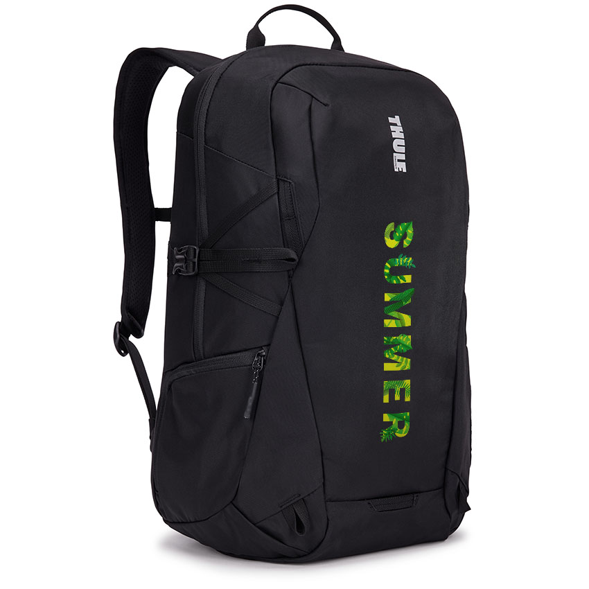 Thule EnRoute Rucksack 21L Schwarz

Fassungsvermögen: 21L
Passt für einen 15,6„-Laptop und ein 10,5“-Tablet
Spezielle Taschen für eine einfache Organisation
Einfach an Ihrem Rollgepäck zu befestigen

Personalisierung mit vollfarbigem Thermodruck