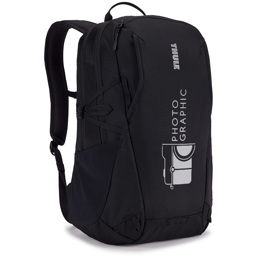 Thule EnRoute Backpack 23L Schwarz

Fassungsvermögen: 23L
Passt für einen 15,6„-Laptop und ein 10,5“-Tablet
Spezielle Taschen für eine einfache Organisation
Einfach an Ihrem Rollgepäck zu befestigen

Personalisierung mit vollfarbigem Thermodruck