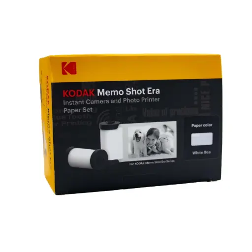 [KOAC05] Kodak Paper Sticker Set Memo Shot Era 9 pcs